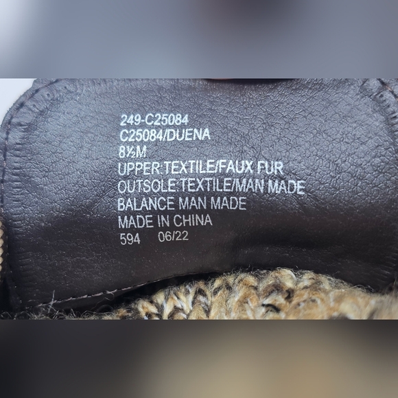 Cliffs by White Mountain Women's Faux Leather Lace Up Boot Brown Size 8.5M - Picture 12 of 14